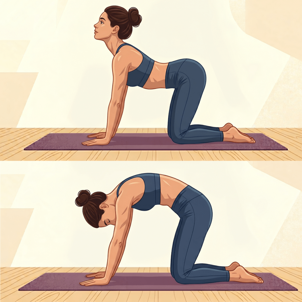 Cat Cow Pose | Unita Yoga Yoga for Beginners - Cat Cow Pose